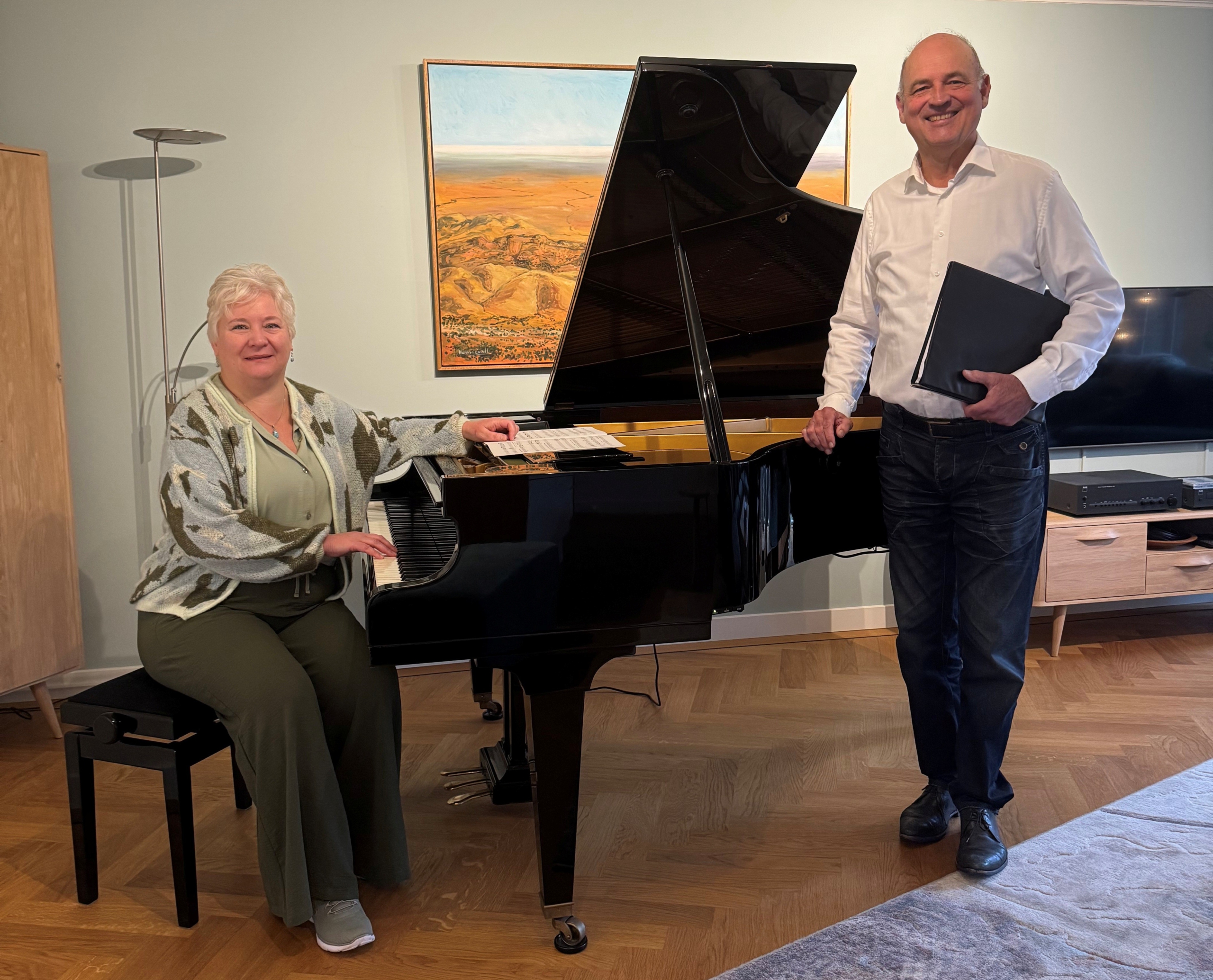 Foto voor programma boekje Mary & Klaas